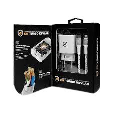 KIT CARREGADOR  FLEX KEVLAR NYLON (25W)