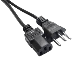 Cabo De Força Energia 10a Tripolar P/ Pc Fonte Computador Cpu Monitor Eletrônicos C13