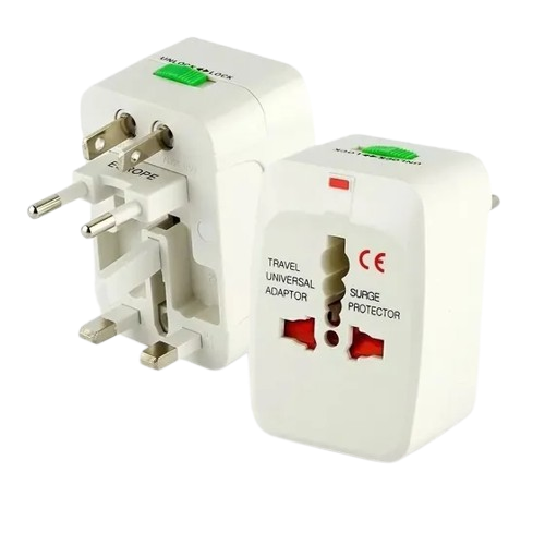Adaptador Internacional Padrão Mundial Plug Uk Europa