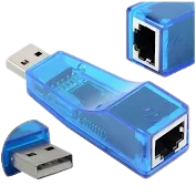 PLACA DE REDE USB PARA RJ45 