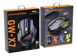 Mouse Gamer H´maston Gw-x7