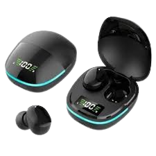 Fone De Ouvido Bluetooth 5.3 Sem Fio Duplo It-blue Le-2432 Preto