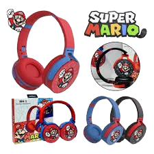 Fone De Ouvido Super Mário Bros Sem Fio Bluetooth Headset