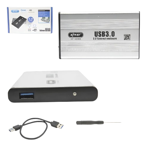 Case Hd Externo Sata 2,5 Usb 3.0 Hd003 