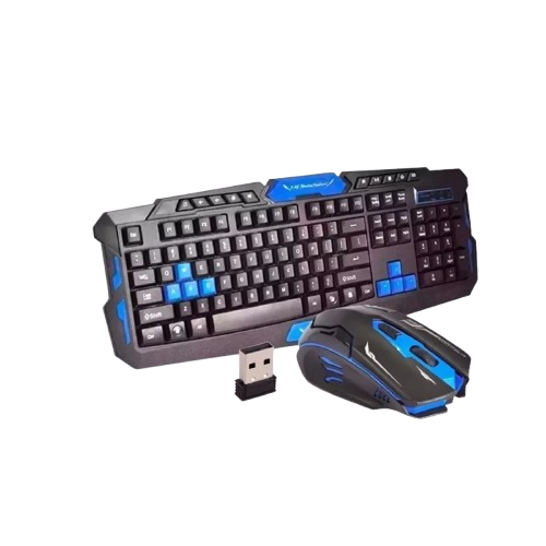 Kit Teclado E Mouse Gamer Sem Fio 