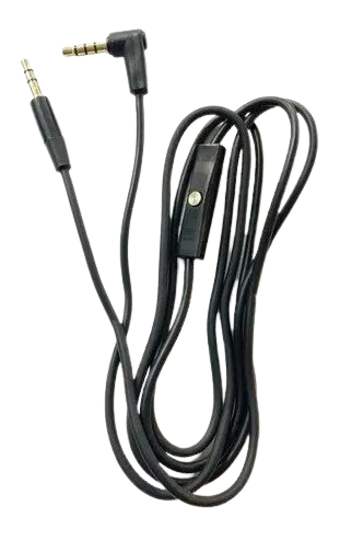 Cabo P2 X P3 Com Microfone Embutido Para Headset 