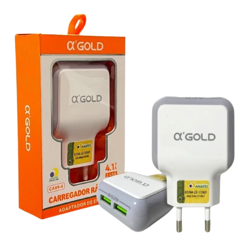 fonte  Rapido 4.1a 2 Entradas Usb Celulares 