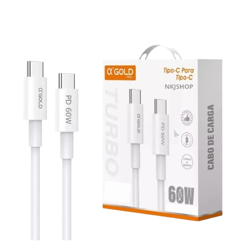 Cabo Usb Tipo C 2 Metros Turbo versoes tipo -c/ iphone 