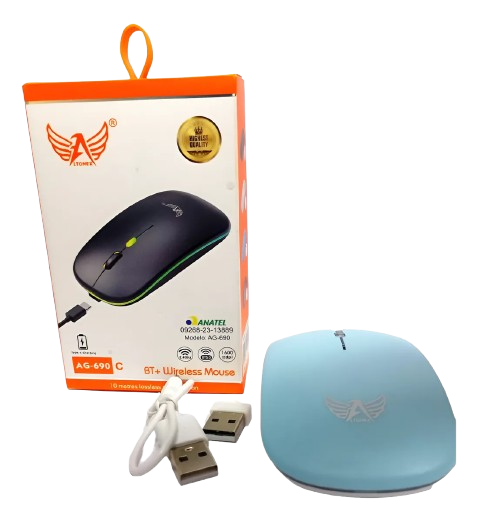 mouse  3 em 1 recarregavel / bluetooth-usb  /wireless sem fio